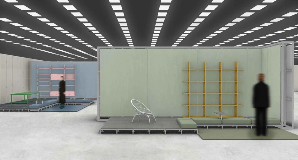 Salone Raritas preview render by Formafantasma for Salone del Mobile 2026